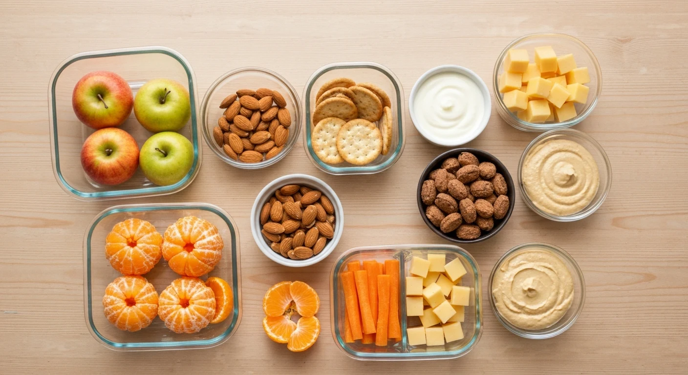 Plan de meriendas para celíacos: 7 días sin repetir (sin pasar hambre y sin gastar fortuna)